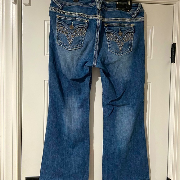 Vigoss Women’s Size 3X bootcut Blue Jeans Pre-owned very good condition - Picture 2 of 8